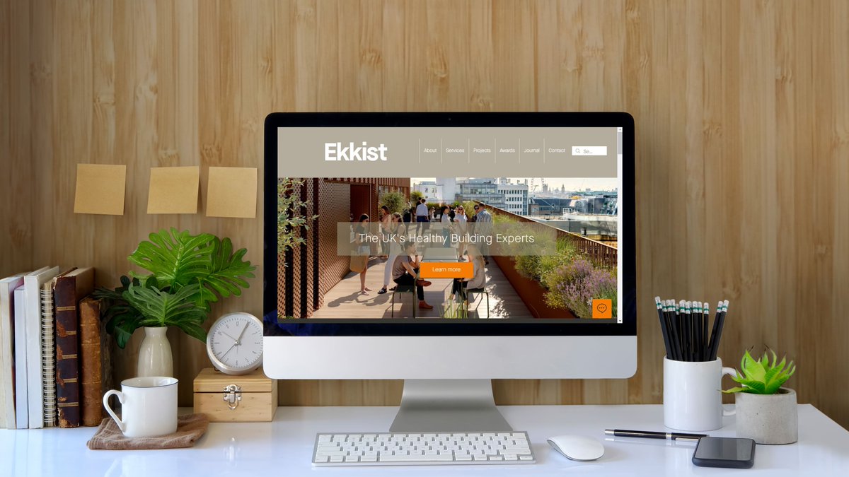 Exciting news! We’ve just launched our brand #newwebsite! 🚀 
Browse our #healthybuilding consultancy services, check out our inspiring projects &amp; see how we can support your next project! Explore our new look and feel here: ekkist.co