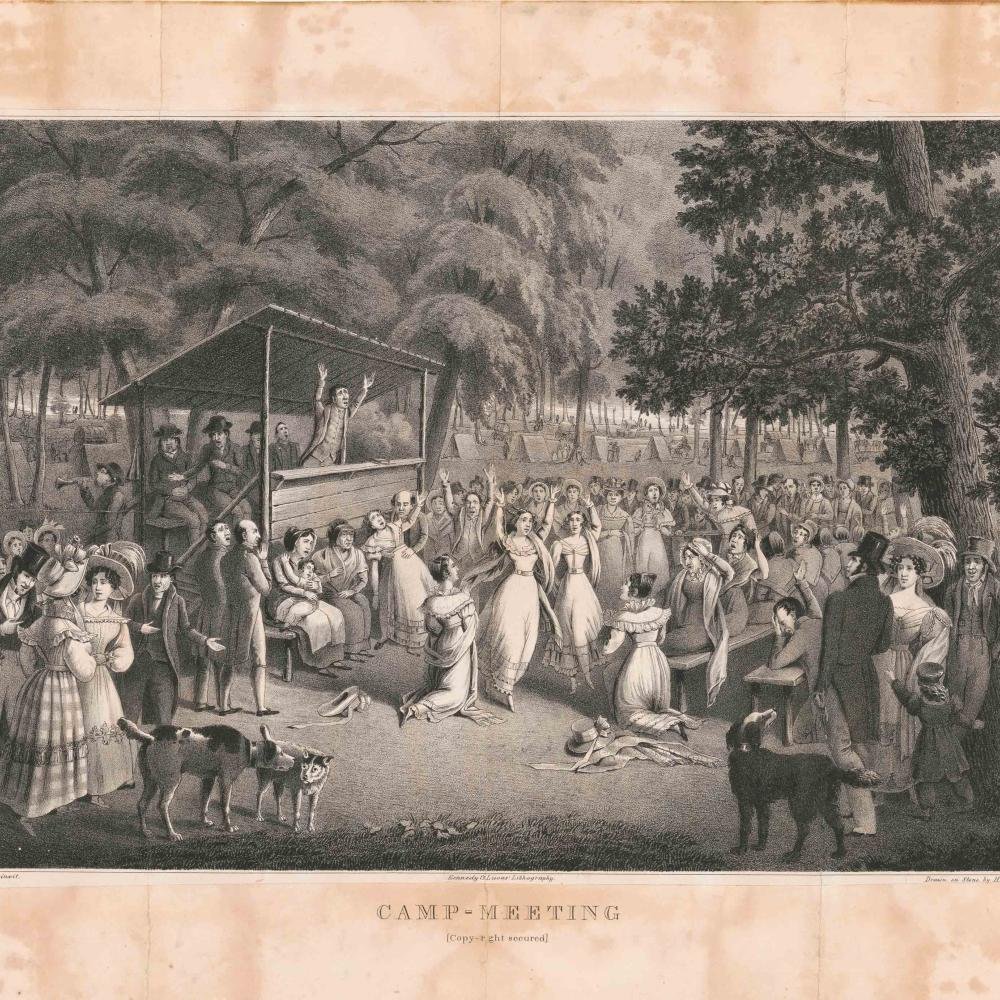 Humanities Magazine (@humanitiesmag) on Twitter photo The 1901 Cane Ridge revival in Bourbon County, #Kentucky, catapulted the state into religious ecstasy.
<a href="/lifsoned/">amy lifson</a> writes about the six-day religious revival and its long-lasting impact on evangelical practice. tinyurl.com/8a3fvhzd The 1901 Cane Ridge revival in Bourbon County, #Kentucky, catapulted the state into religious ecstasy.
<a href="/lifsoned/">amy lifson</a> writes about the six-day religious revival and its long-lasting impact on evangelical practice. tinyurl.com/8a3fvhzd