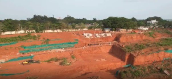 goanpaoofficial's tweet photo. Reminder that the construction license for DLF ltd on the Reis Magos hill was signed by then sarpanch Mr. Kedar Naik in 2020 who is now the current MLA. 

This man needs to be questioned for destroying our hills. https://t.co/umqMTXHFat