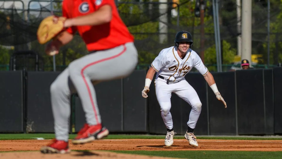 A role player to begin last season, <a href="/Chris_Cole1707/">Chris cole</a> elbowed his way into the <a href="/KSUOwlsBaseball/">Kennesaw State Baseball</a> lineup and finished with a .345/.463/.427 slash line and 17 stolen bases.

Given his speed, that stolen base total has room to grow. 

<a href="/KinaTraxInc/">KinaTrax</a> Fall Report 👉 buff.ly/3UBFGXX