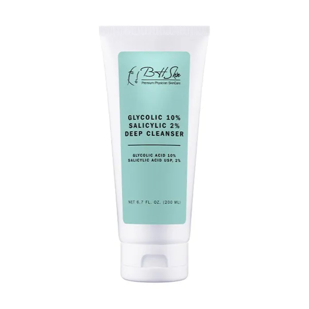 shopskinstyle's tweet photo. Discover the secret to fresh, clear skin with BHSkin Exfoliating Deep Cleanser. Formulated with 10% Glycolic Acid and 2% Salicylic Acid, this professional-grade cleanser effectively exfoliates and unclogs pores, promoting a rejuvenated complexion. https://t.co/V6AKqQYVqa