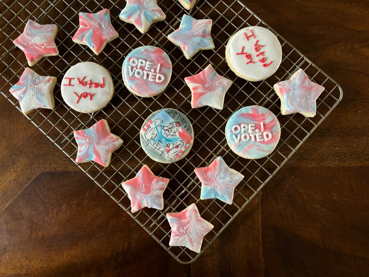 I know <a href="/freep/">Detroit Free Press</a> journalists are ready for the election but I’m not sure they’re ready for my election night cookies this year.