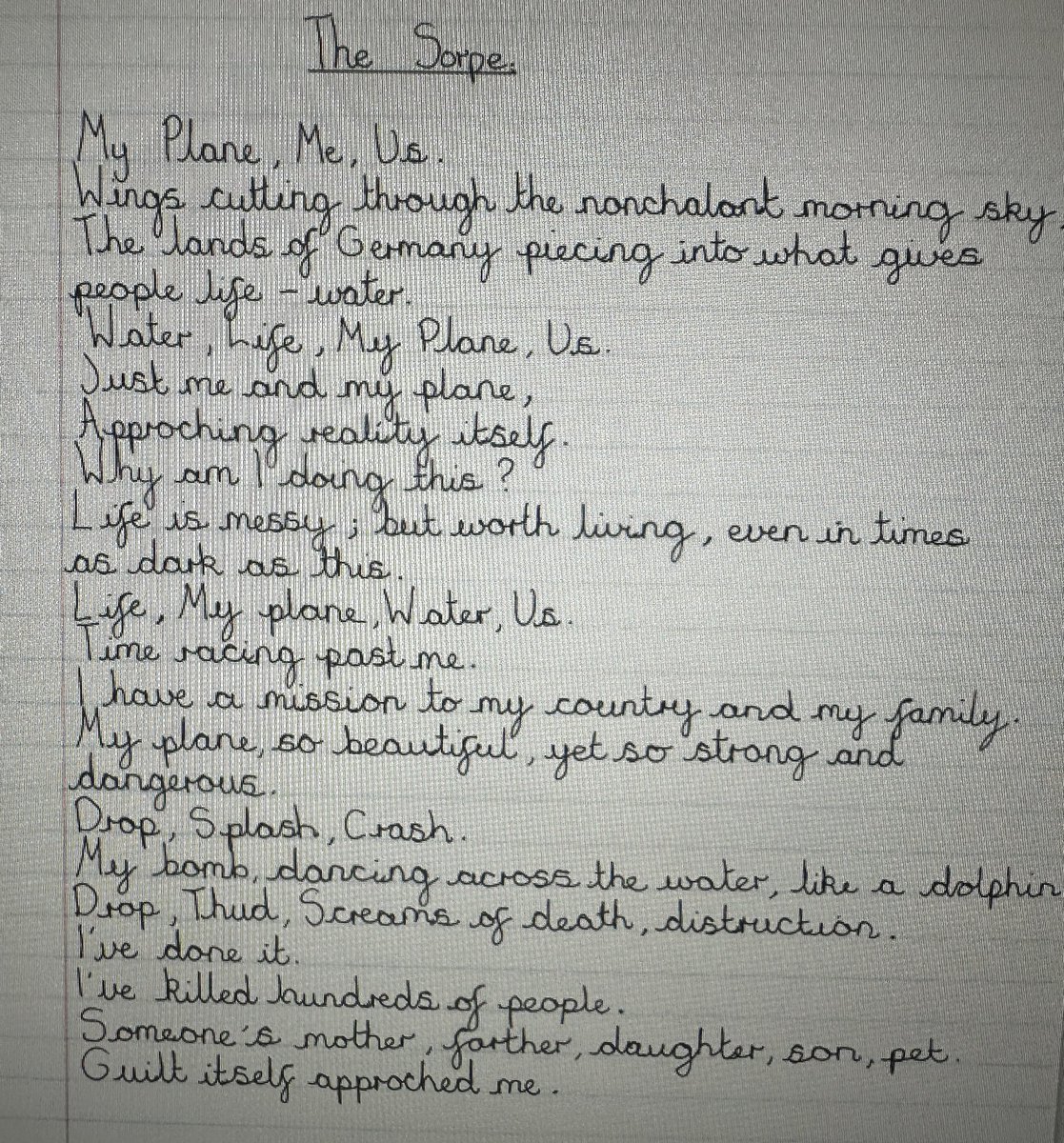 JSTCAlford's tweet photo. House Competition winner! 
A massive well done to Amelia in Y7 (Resilience House) for her entry for the Remembrance poem. 
We had over 100 entries, all will receive positive house points. Well done everyone! https://t.co/mPL2OOSF0Y
