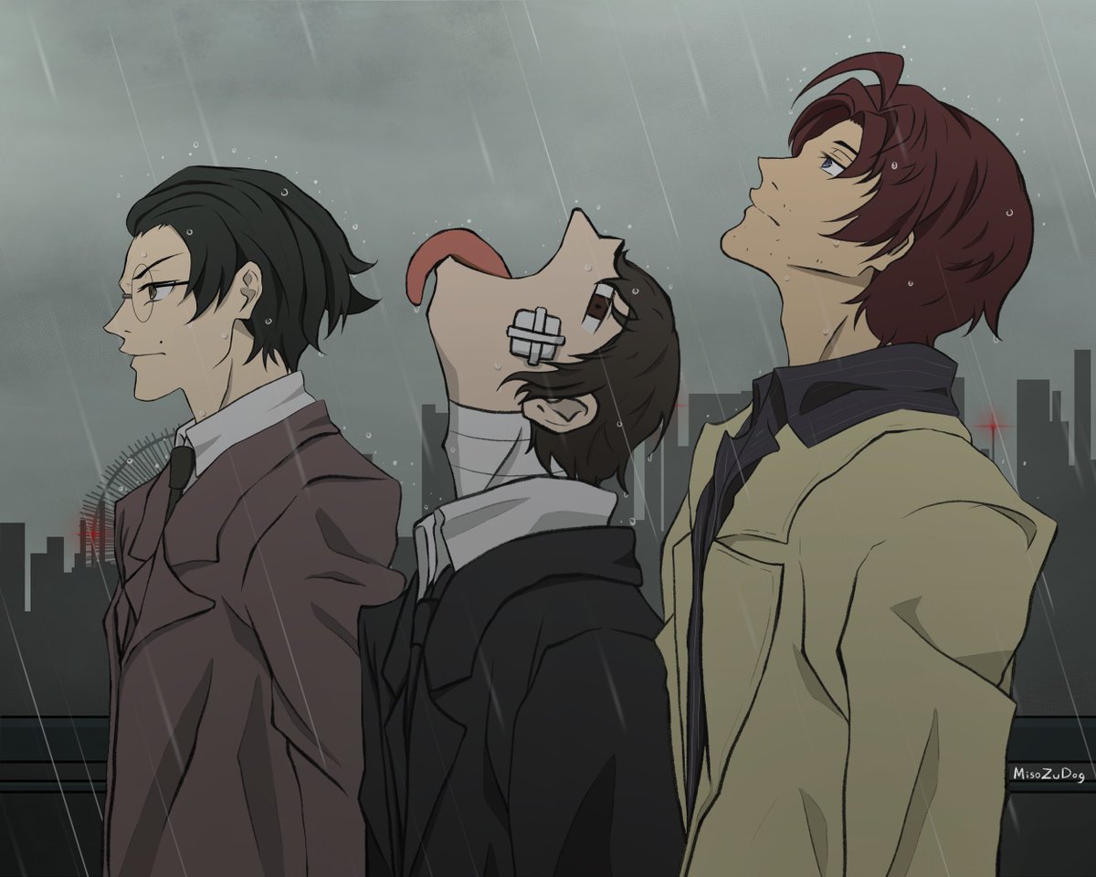 MisoZuDog's tweet photo. ฝนตกระวังป่วย

[ #คณะประพันธกรจรจัด #บุงโก #BSD #bsdfanart #bungoustraydogs #文豪ストレイドッグス #文スト #無頼派 #buraiha #Ango #Dazai #Odasaku ] https://t.co/v1t1ifYihl