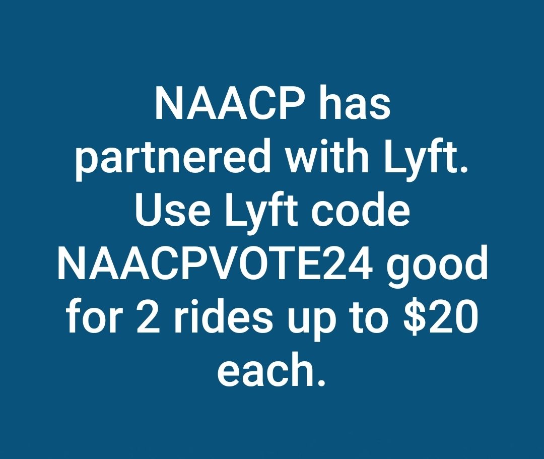 MovingForward8's tweet image. Need a ride to the polls??