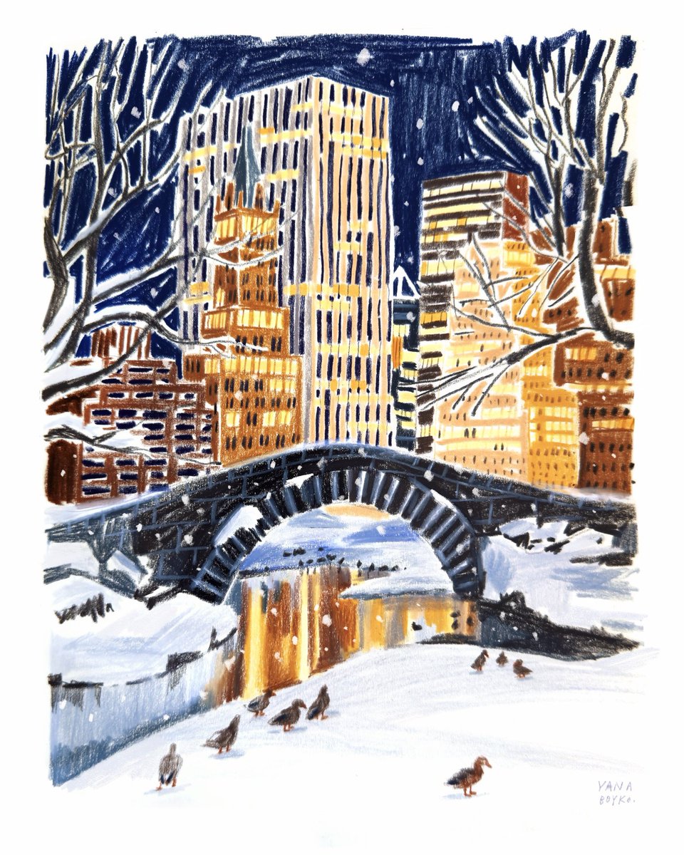 The only two good things about winter are snow and Christmas, so I'm already looking forward to both. 
❄️