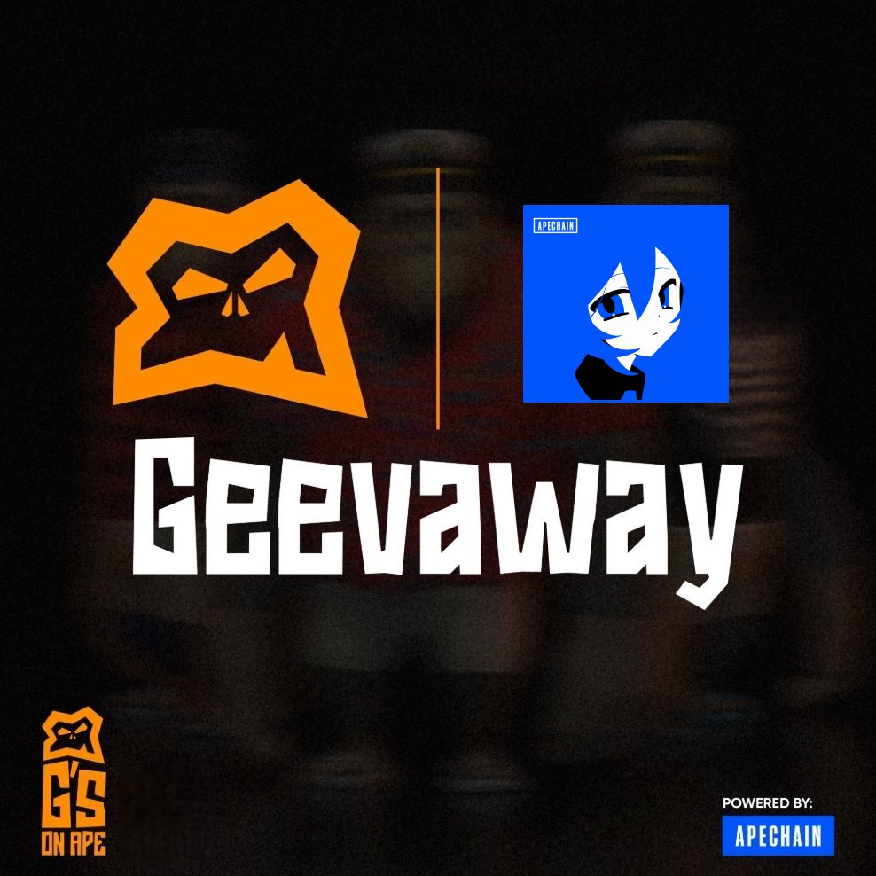 Linumi has collaborated with <a href="/GeezOnApe/">GeezOnApe</a> and we have 5 GTD whitelists to giveaway! 🦍

To enter the giveaway here are the requirements.

1. Follow <a href="/GeezOnApe/">GeezOnApe</a> &amp; <a href="/LinumiNFT/">Linumi</a> 
2. Like &amp; Retweet this post.
3. Comment your apechain address below.

Winners will be announced in 24h GL! 🎉