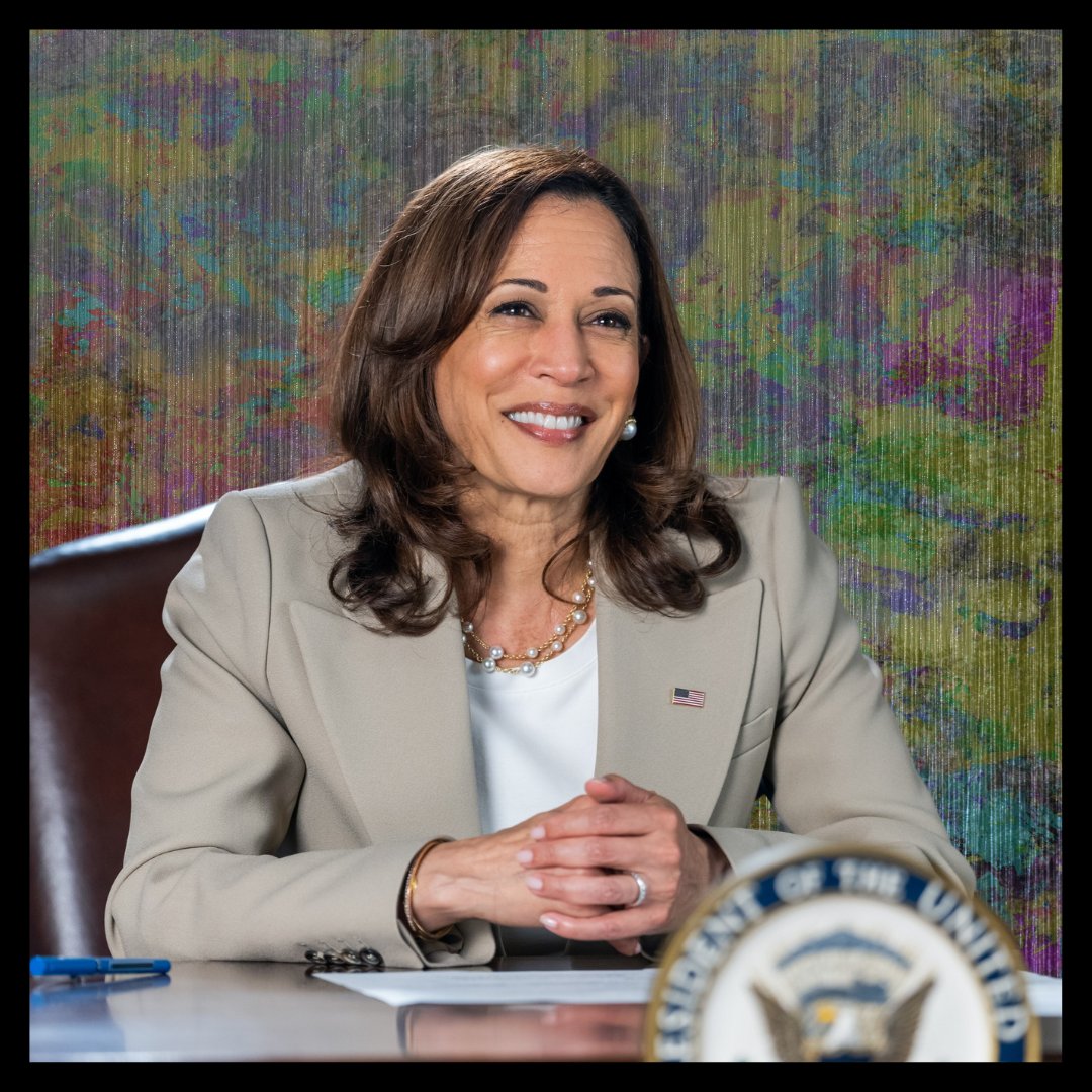 AndSoWeResist's tweet image. Kamala is a force for justice, progress, and equality—let’s lift her up &amp;amp; take this country forward. ✊ #YesWeKam #ForHarris