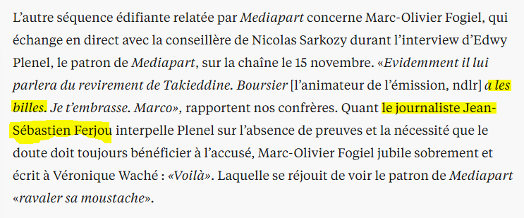 CariocaSansa's tweet image. Si Daoud ne pense pas comme elle en tant que ce qu'il veut, ce ne sera jamais parce qu'elle ne pense pas comme lui, et le dit
C'est juste parce que c'est une féminazi ^^
...dit le modèle d'intégrité journalistique
Chevalier des ordres de la nuance et d'équanimité

#laBille