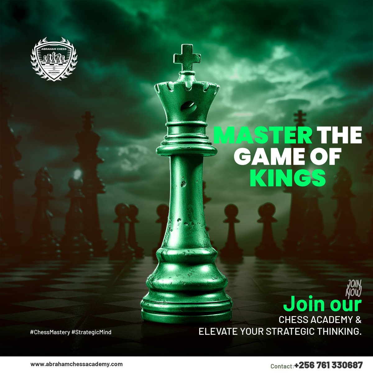 AbrahamChessA's tweet image. Ready to master the game of kings? Join our Chess Academy today! ♟️👑 #ChessMastery #StrategicMind #mujemedia @MujeMedia #athlete #sports
