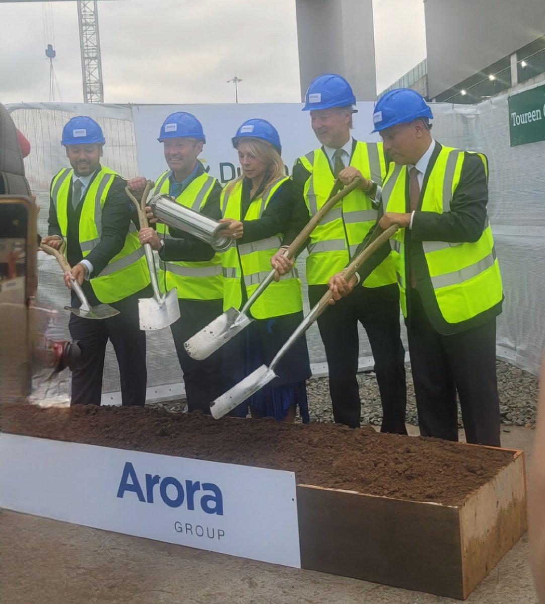 Joan Scales (@joanscalesit) on Twitter photo Time capsule burying at the site of the five-star #Sofitel hotel <a href="/DublinAirport/">Dublin Airport</a> today. Opening late 2025. Time capsule burying at the site of the five-star #Sofitel hotel <a href="/DublinAirport/">Dublin Airport</a> today. Opening late 2025.