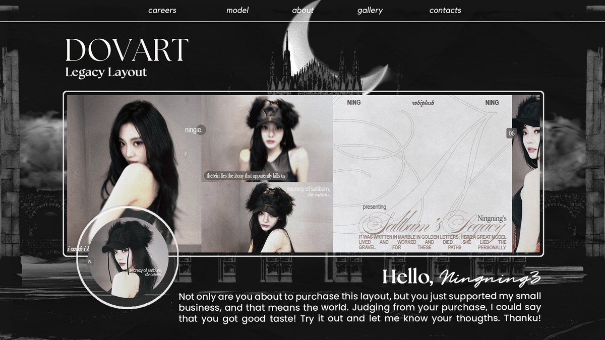 douvart's tweet image. any interaction will be appreciated!

legacy ready stock layouts. 10k/each, free replacement text. please dm directly to order it.

ningning babymonster #zonauang