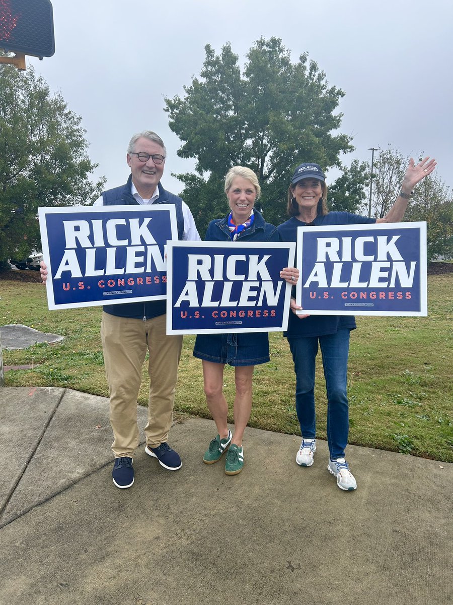 rickallen's tweet image. I need your continued support! Vote Rick Allen for Congress TODAY! 🇺🇸