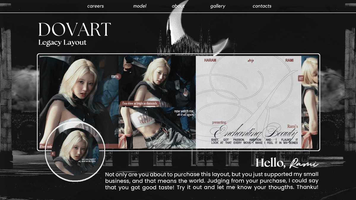 douvart's tweet image. any interaction will be appreciated!

legacy ready stock layouts. 10k/each, free replacement text. please dm directly to order it.

ningning babymonster #zonauang