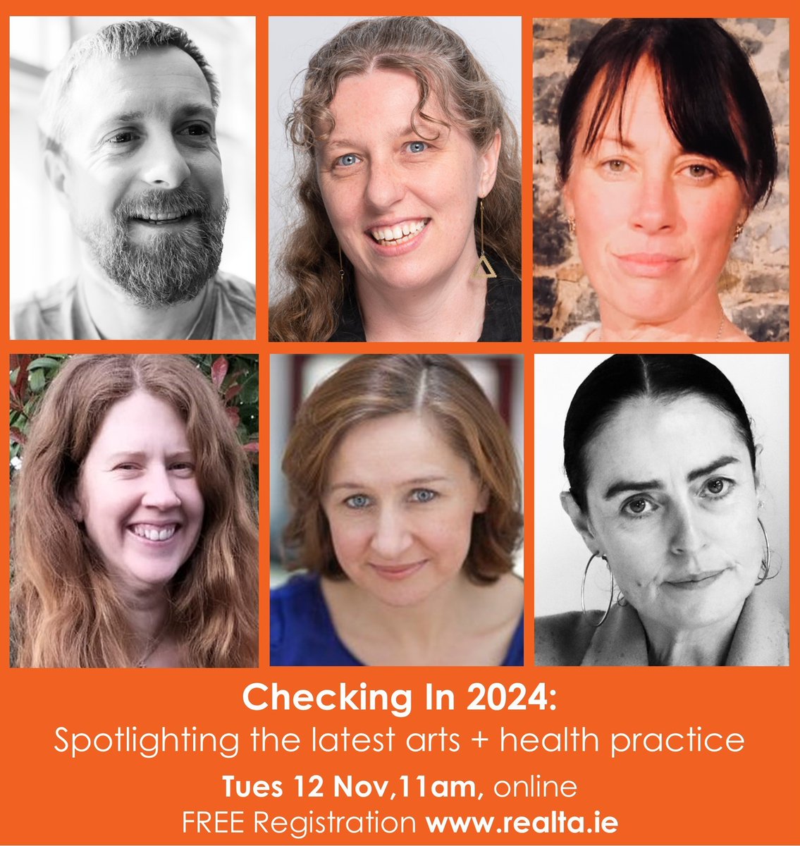 Places filling fast for our 'go to' spotlight on the latest in arts + health practice! Tues 12 Nov 11am. Super opportunity to hear from <a href="/cothren_alex/">Alex Cothren</a> <a href="/tully_barnett/">Tully Barnett</a> <a href="/MaryBGrehan/">Mary Grehan</a> <a href="/BredaMayock/">Breda Mayock</a> Gillian Grattan &amp; more. Book yr FREE place &amp; read more here: eventbrite.ie/e/1050474787367
