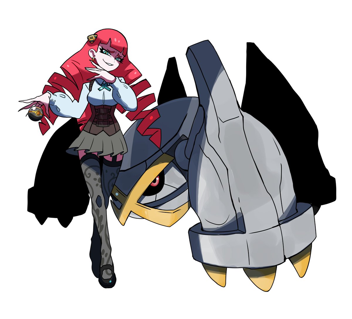 Commission for <a href="/TheLuckyHero/">TheLuckyHero</a> 

#Pokemon #PokemonLegends #PokemonGO #PokemonScarletViolet