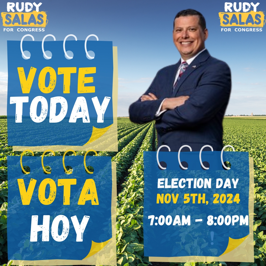 Polls are now OPEN! You have until 8:00PM today to cast your ballot! To find your polling location, please click here: sos.ca.gov/elections/poll…