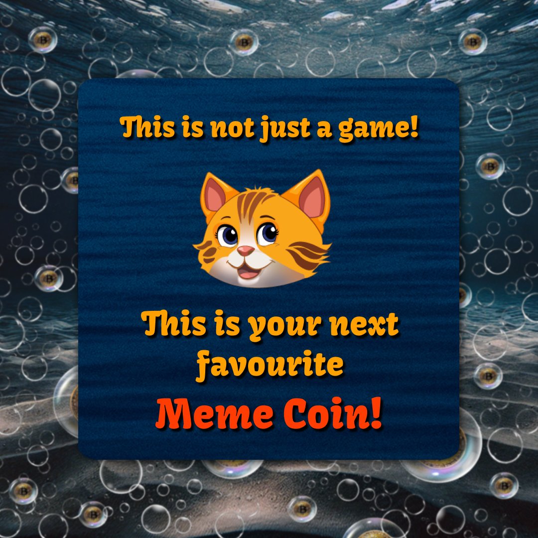 It’s time to level up your #meme coin #game! 🎮🐱

Bubble Kitty is here to bring you fun and rewards like never before. Are you ready to join? 🚀

This is not just a #game, this is your next favorite #memecoin!

#BubbleKitty #MiniApp #ClickToEarn #Telegram