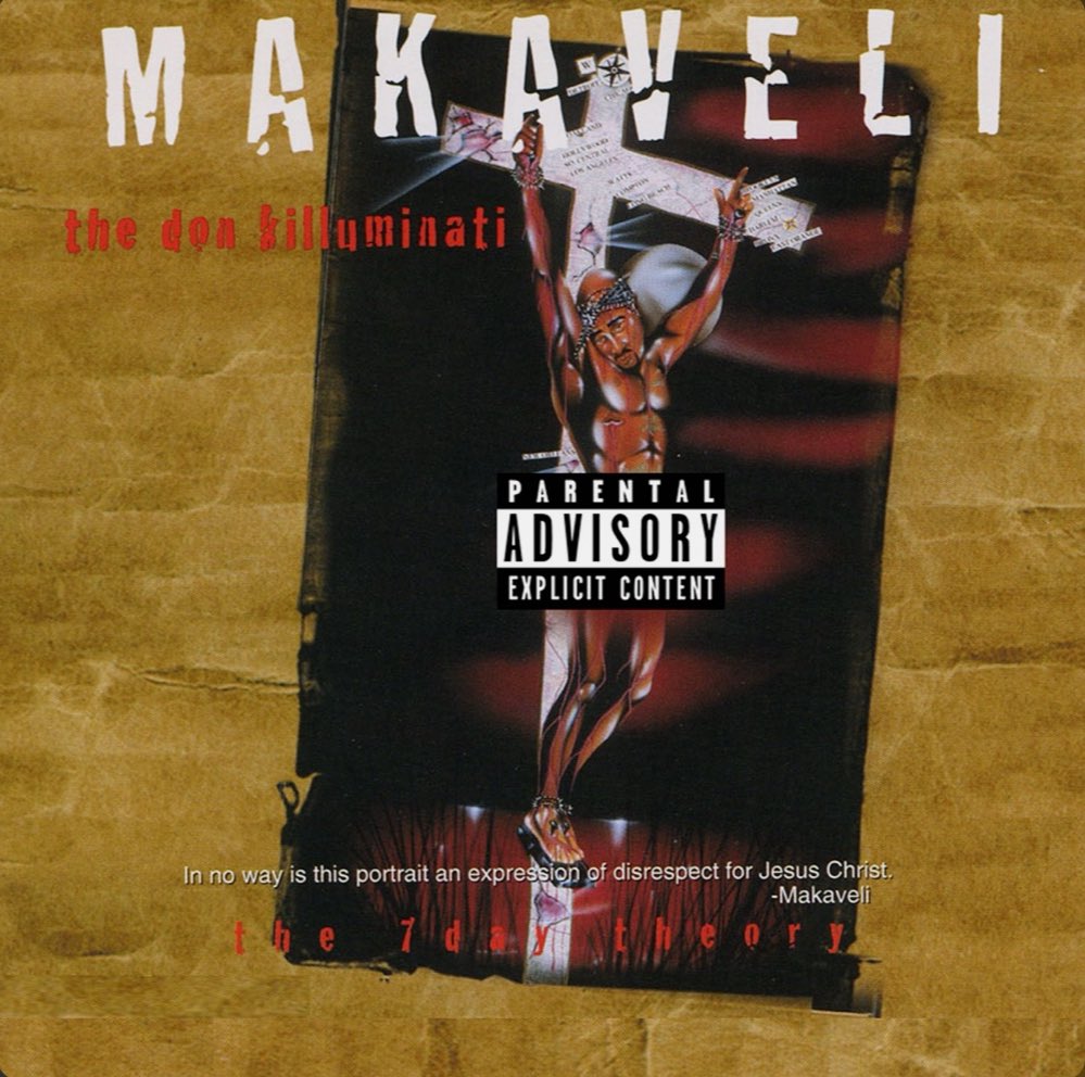 deathrowrecords's tweet image. On this day November 5th, 1996, the 5th studio album and 1st posthumous by Tupac Shakur,  “The Don Killuminati: The 7 Day Theory”was released on Deathrow Records under his alias “Makaveli”. What's your favorite song?