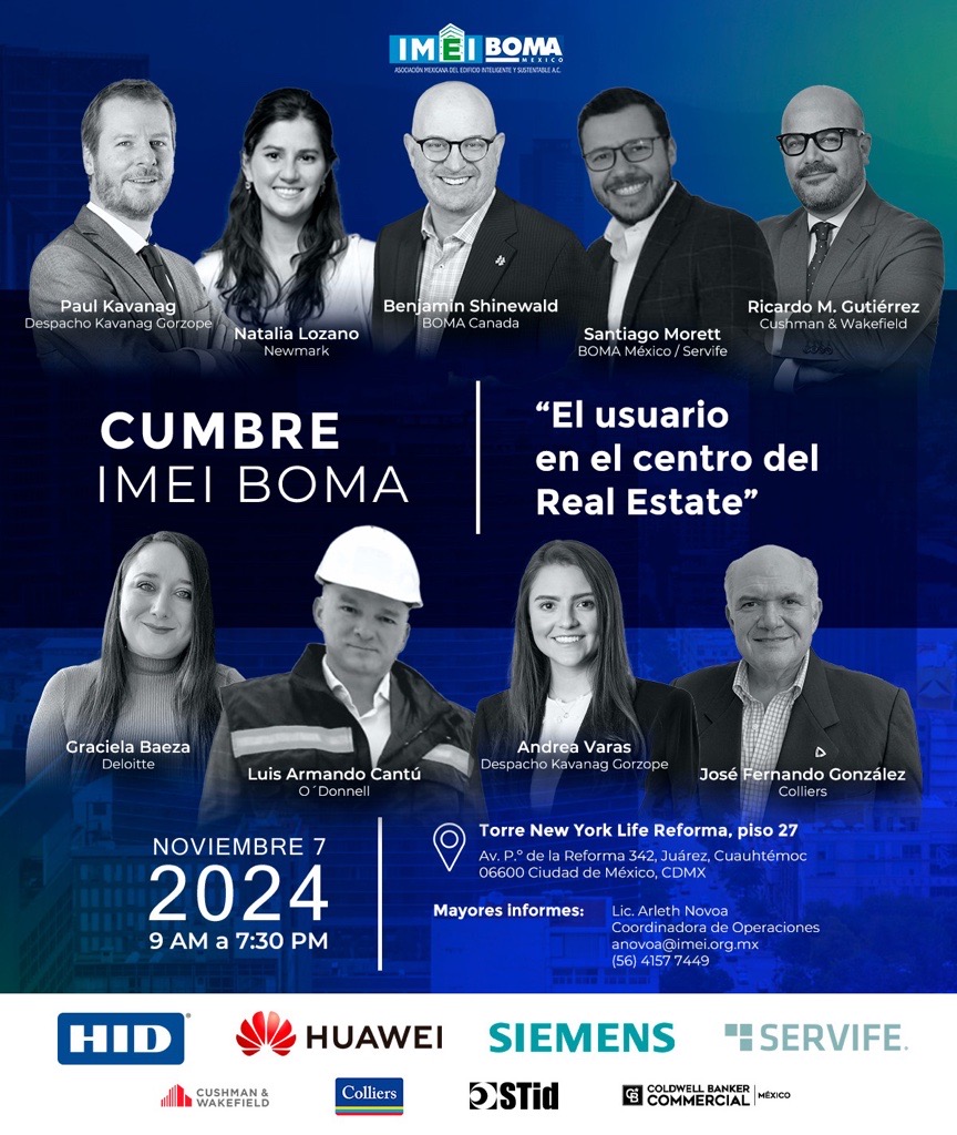 cushwakemexico's tweet photo. 📅Este 7 de noviembre, acompaña a Ricardo M. Gutiérrez, Dir de Facilities &amp; Property Management  en #CumbreIMEIBOMA Moderando el panel “Sostenibilidad y Relocalización: Oportunidades Inmobiliarias Industriales en México” junto a líderes del sector: https://t.co/S9VADKZ86l https://t.co/gBRtuzzwFd