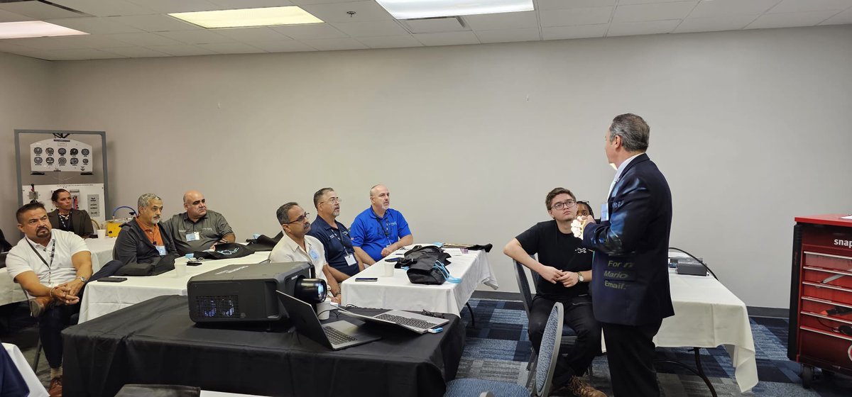 Baker_Aviation's tweet photo. ✈️Exciting times at our Elite Conference! Our FIU partner is presenting to our teachers on accelerating performance and elevating our engineering partnership for continuous growth and success. Let’s keep raising the bar! @mantilla1776 @SuptDotres #YourbestchoiceMDCPS https://t.co/CEwrBJllV0