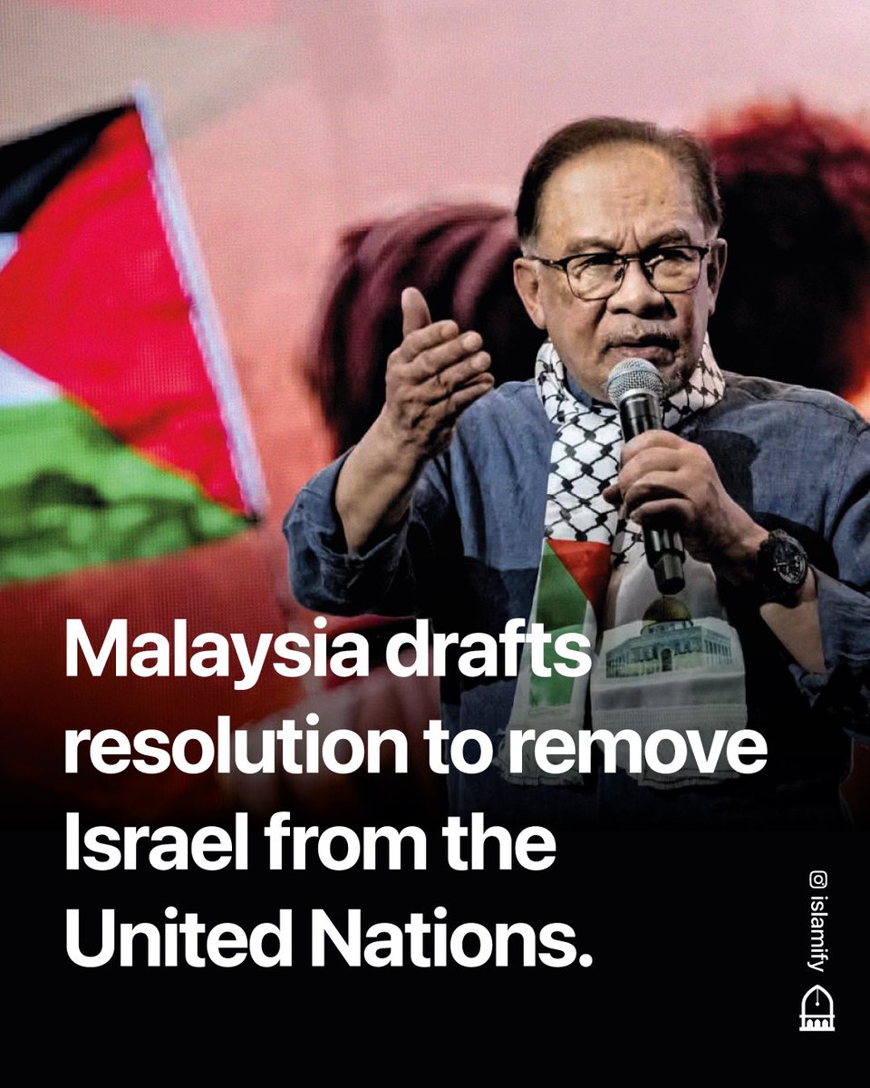 Malaysian Prime Minister Anwar Ibrahim announced that his country is part of a key group working on a resolution that includes a proposal for Israel's expulsion from the UN General Assembly due to its human rights abuses and genocidal actions.

During a session in the Malaysian