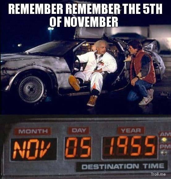 #November5th Remember remember