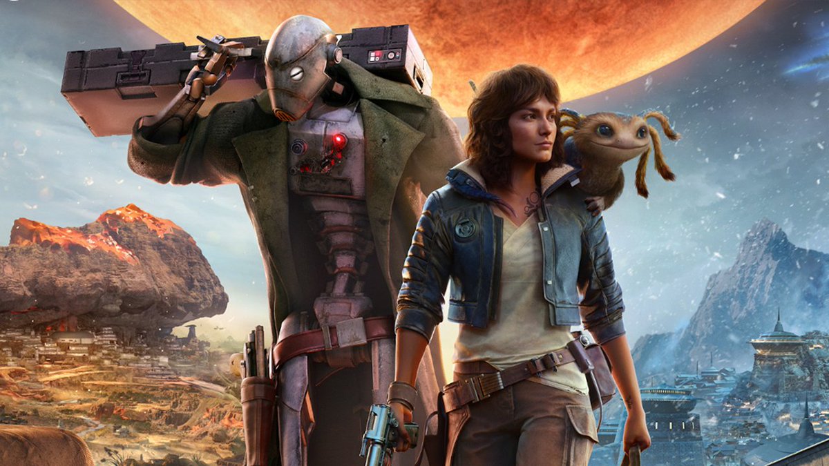 IGN's tweet photo. Star Wars Outlaws' with new creative director Drew Rechner promising big changes following the game's disappointing sales. https://t.co/rtk13YUd1g https://t.co/tCjW1JreTt