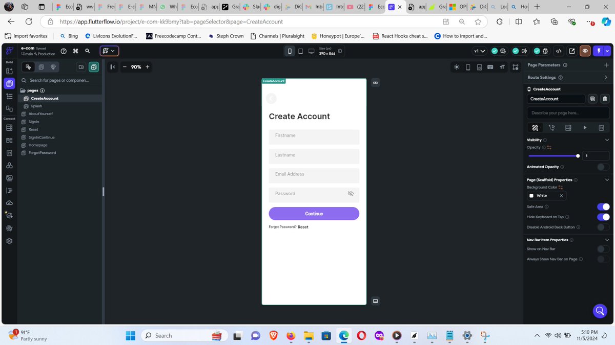Wuzpa's tweet image. Day 5:

Today, I  built more pages for the Auth flow of my e-commerce mobile application. The experience was so nice with No-code tool. Cheers to growth 🍸 
#NodeAfrica #NoCode #BuildWithoutCode

@Nocodeafricahq