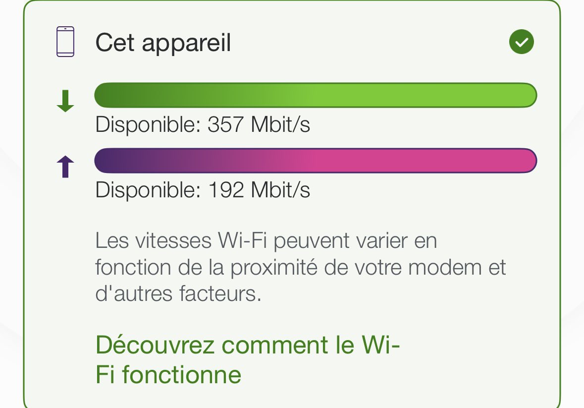 coco_m_13's tweet photo. @TELUSsupport @TELUS  I subscribed a purefibre Telus 1gb for home internet, could you please explain to me why I only have 350mb maximum 450mb ? Never had 1gb on any device ! https://t.co/OZkP0jZNQa