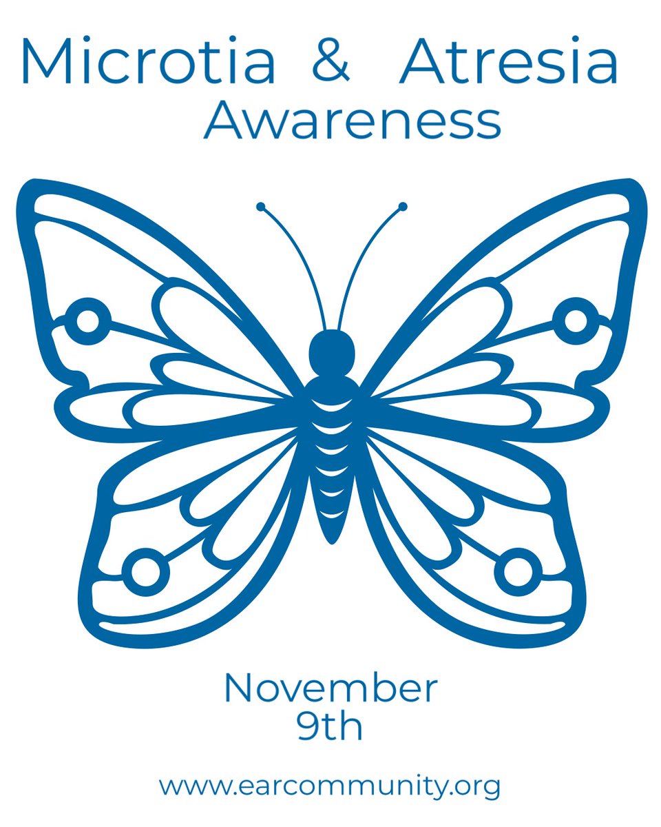 Melissa Tumblin (@earcommunityorg) on Twitter photo National Microtia & Atresia Awareness Day is November 9th! 
Families, medical professionals, Teachers of the Deaf/HH & more will be embracing our awareness day all over the world. 
We would love to see some posts on our special day!
Ear Community 
#nationalmicrotiaawarenessday National Microtia & Atresia Awareness Day is November 9th! 
Families, medical professionals, Teachers of the Deaf/HH & more will be embracing our awareness day all over the world. 
We would love to see some posts on our special day!
Ear Community 
#nationalmicrotiaawarenessday
