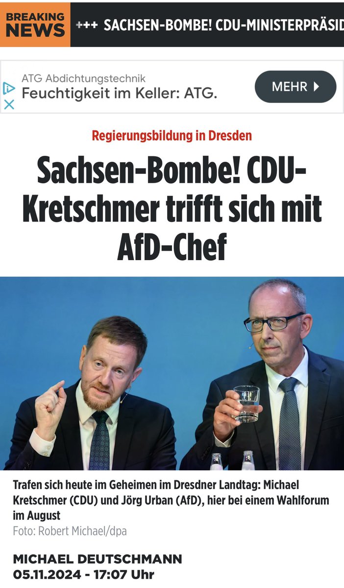 hallo_meinung's tweet image. Das Interview am vergangenen Sonntag mit Jörg Urban, den Landeschef der AfD in Sachsen bei Hallo Meinung. Auf YouTube und Facebook auf allen Kanälen.
#cdusachsen #jörgurban #michaelkretschmer #sondierung #AfD #cdu 
#hallomeinung 
youtu.be/OjXykl7b0VM?si…
