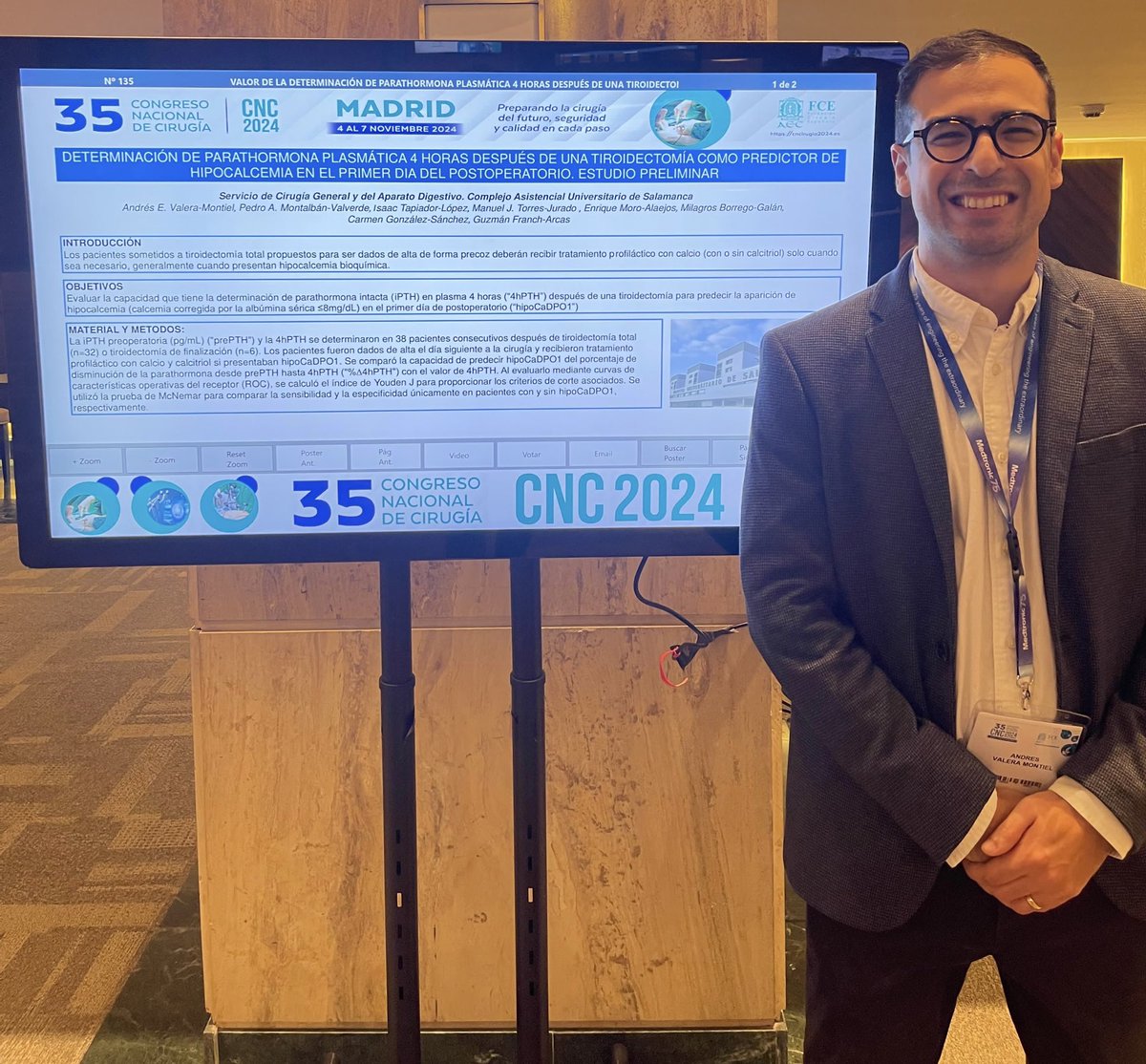Curro Blanco (@curro_blanco) on Twitter photo Acompañando a nuestros residentes del #CAUSA en las presentaciones de las comunicaciones aceptadas en el #CNC2024 de la <a href="/aecirujanos/">aecirujanos</a>
#SomosCAUSA #SomosSACYL Acompañando a nuestros residentes del #CAUSA en las presentaciones de las comunicaciones aceptadas en el #CNC2024 de la <a href="/aecirujanos/">aecirujanos</a>
#SomosCAUSA #SomosSACYL