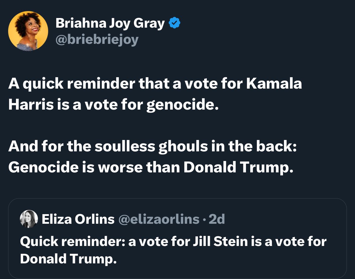 To repeat: there’s a very particular species of stupidity that only the most privileged societies can produce and this is that