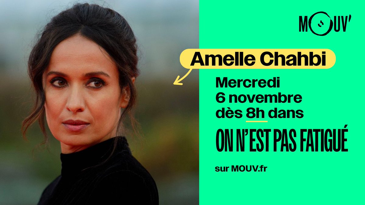 📢 <a href="/AmelleChahbi/">Amelle Chahbi</a> sera l'invitée de <a href="/VHilssone/">Virginie Hilssone-Lévy</a> et <a href="/VDespres_/">Valentin Després</a> pour présenter son livre "Dinguerie Book"