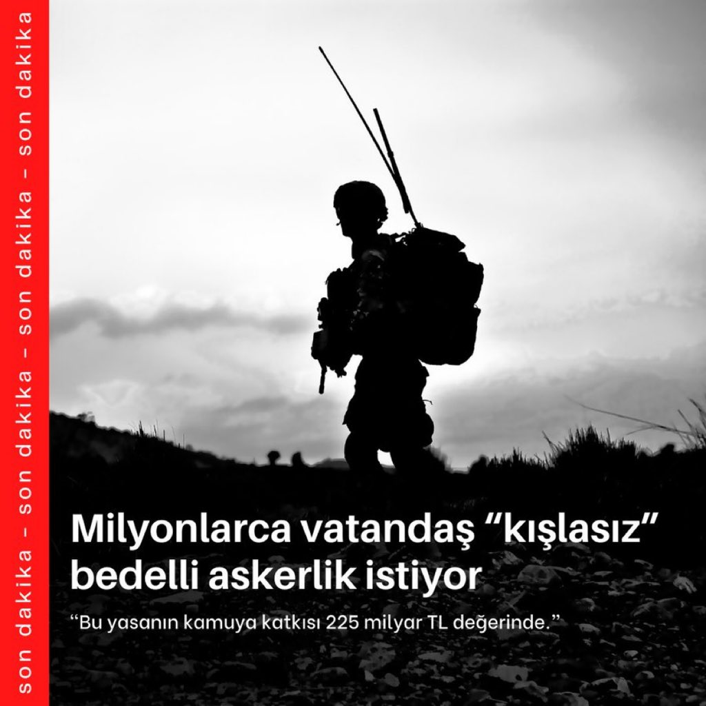Kışlasız Bedelli askerlik ile;
-Yüzbinlerce genç işsiz kalmaktan kurtulacak  
-Ailesine bakmakla yükümlü gençlerin mağduriyeti giderilecek  
-Kışla şartı kalkınca bedelliye rağbet artacak.  
-Devlet 1 ay için yaptığı onca masraftan kurtulacak.
