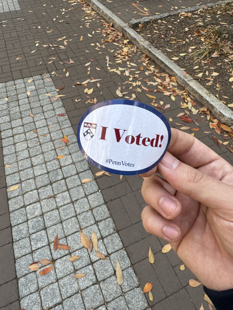 Easily the most voters I’ve seen on campus — energy is high!