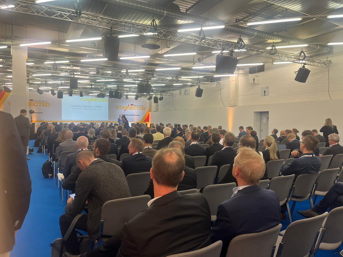 Fantastic first day at #ConnectedGermany. Packed conference theatres, outstanding speakers, vibrant networking and of course table football…
Still time to join <a href="/totaltelecom/">Total Telecom</a> tomorrow - register here: terrapinn.com/conference/con…