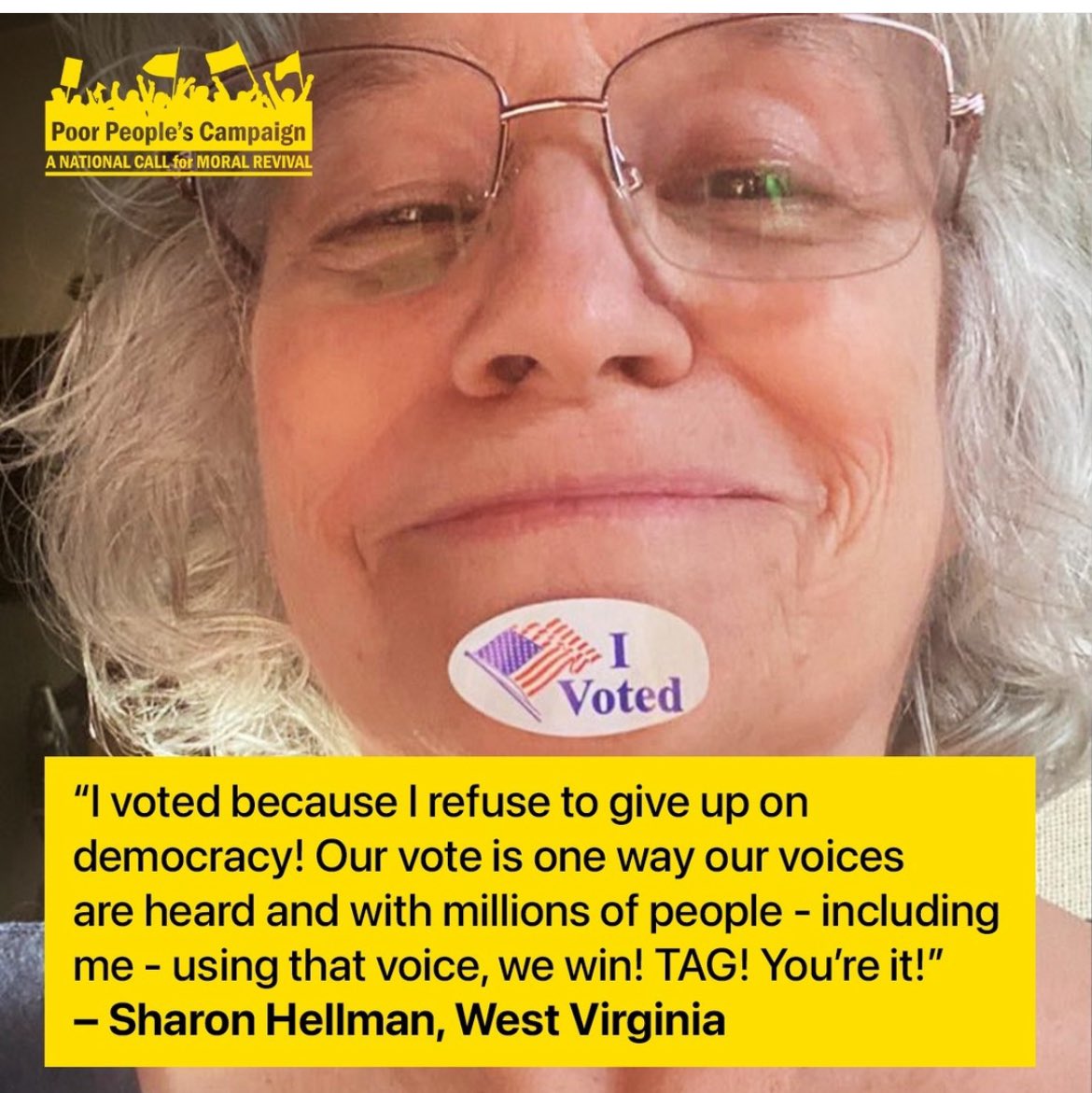 MA_PPC's tweet image. More voters sharing their stories. Will you join us and make your voice heard? Vote! Together we have the power and we are the swing vote! If you face any issues at the polls, call 866-OUR-VOTE. @UniteThePoor #PoorPeoplesCampaign 1/2