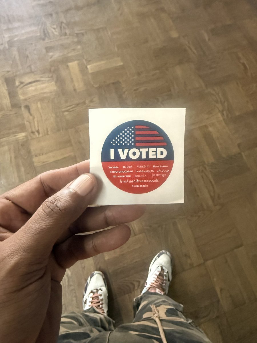 Not going back.  #Vote2024 #VoteKamala #turnout