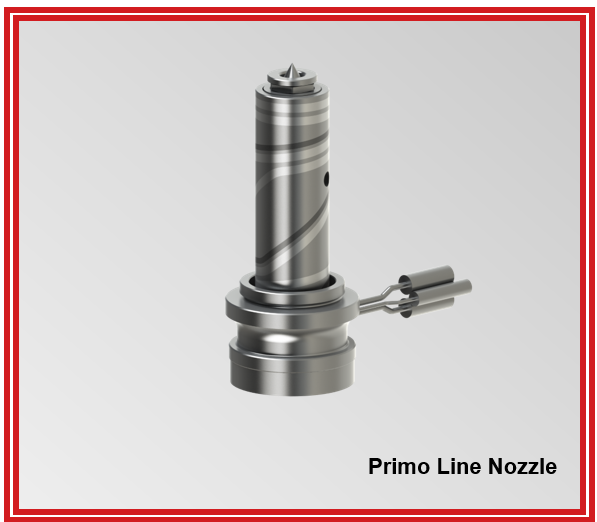 _Technoject_'s tweet photo. Introducing the new Primo Line Nozzle Series from Heitec! 
Featuring: 
 - Superior temperature control 
- Quick availability &amp; easy maintenance 
- Cost Efficient
 - Valve gate system option
 ...and more! 

Visit our website to learn more! 
#primoline #hotrunner #heitec #nozzles https://t.co/Fipdvla2Ud