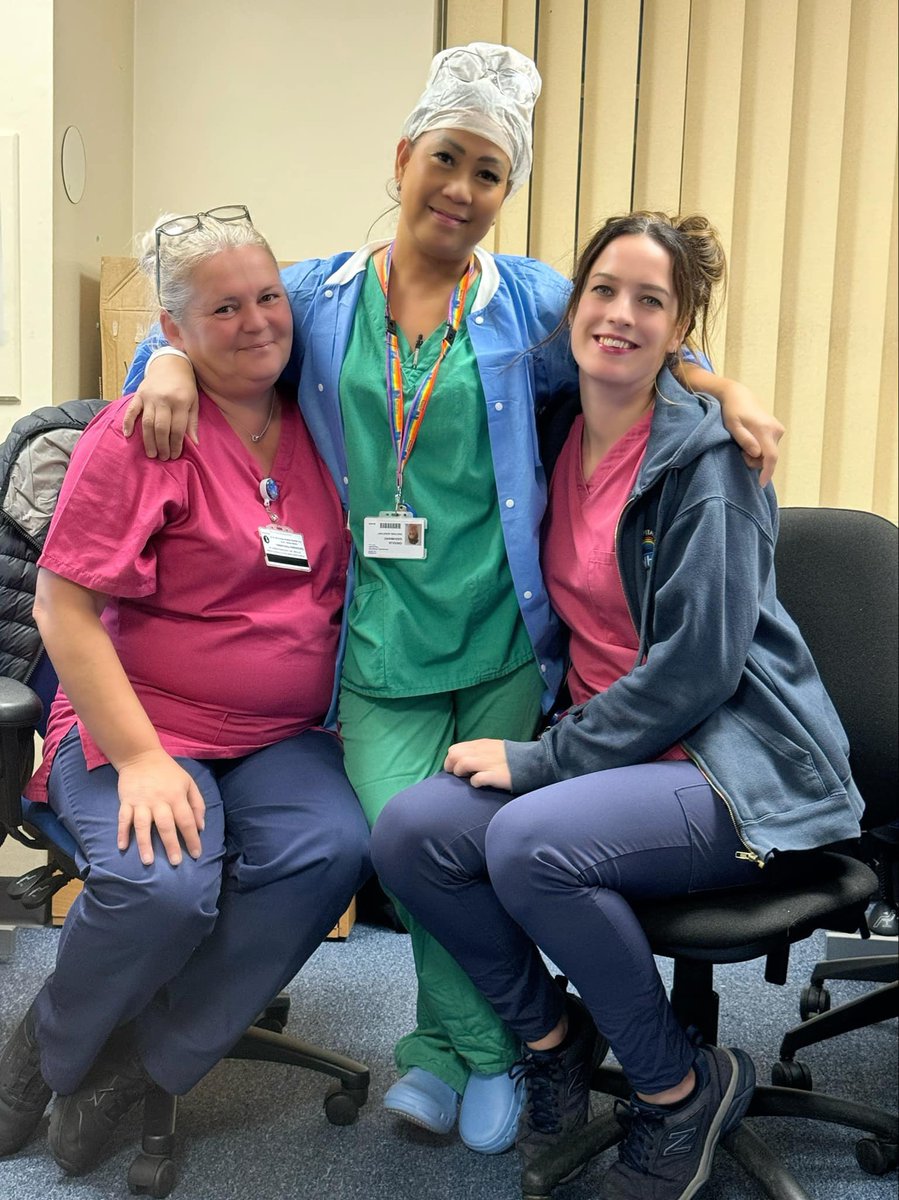 A lovely visit from Obie who is thoroughly enjoying her new job in theatres!