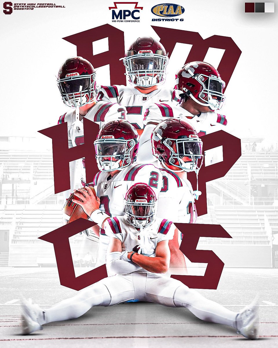 Your 2024 Mid-Penn Conference Co-Champs and District 6 Champions! 🏆
#GoState