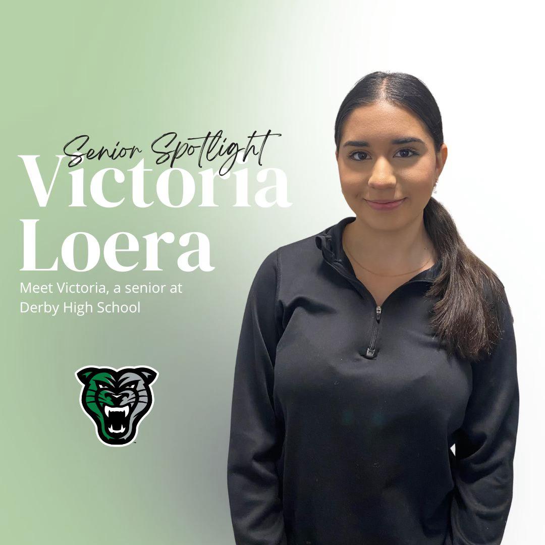 🎓️Senior Spotlight: Victoria Loera 🎓️

Victoria is a member of AmeriCorps <a href="/DerbyHills260/">DerbyHills260</a>. AmeriCorps members tutor academically at-risk students in elementary schools in reading &amp; math. 

By Mikah Herzberg / Work-Based Learning

#DHSClassOf2025 #PantherLegacy #DerbyProud