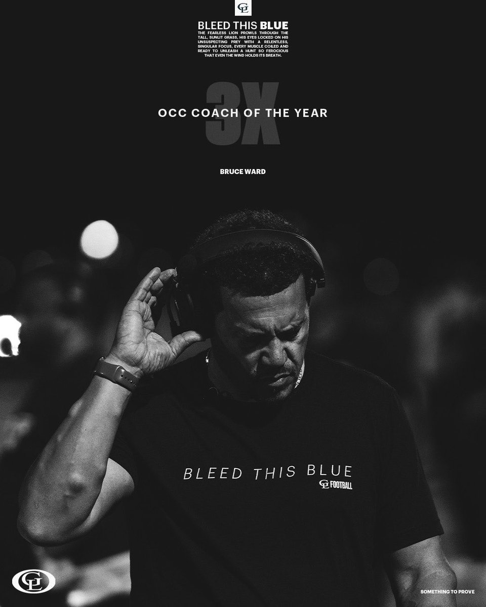 Your THREE time Coach of the Year in the division goes to <a href="/coachwardlion/">Ward</a> Congratulations coach for your vision, leadership, and success! #STP #BleedThisBlue <a href="/gahannafootball/">GahannaFootball</a>