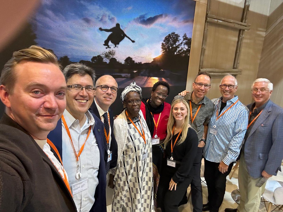 weasc's tweet image. Dyfed Aubrey, Chief, UN-Habitat Office for Europe and European Institutions, helped open the Faith Pavilion with some personal remarks about the important role faith, and faith orgs. can have in the push to achieve the sustainable development goals and SDG11 on cities. Inspiring!