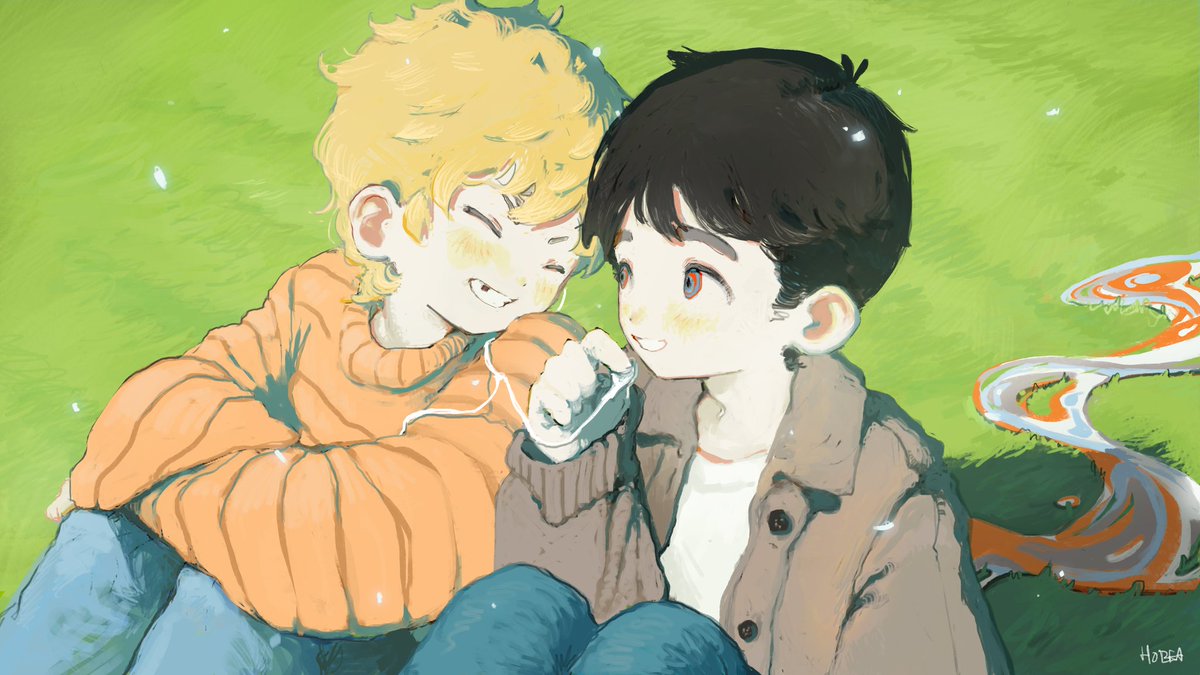 cringefixation's tweet photo. Worked on some more frames for the MV 🥳❤️‍🩹🪽
#stenny #spfanart https://t.co/d45xjAjuYV