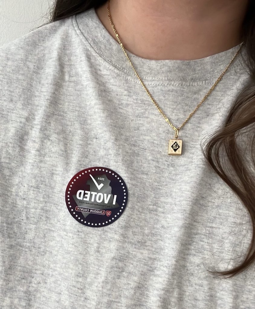 Your vote is your voice. Get out and vote! 🗳️