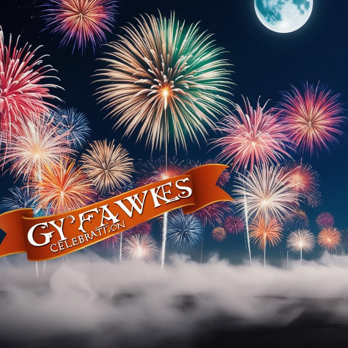 TheJoshCShow's tweet photo. Happy Guy Falks day (Fireworks night) to all

The irony is not lost on me either that it's election day for the US and it's on the day when a guy tried to blow up our government lol. 

Hope everyone is having a good day! 

#guyfalks #guyfalksday #fireworks 
#ai #canva #canvaai https://t.co/0J0z3hygo0