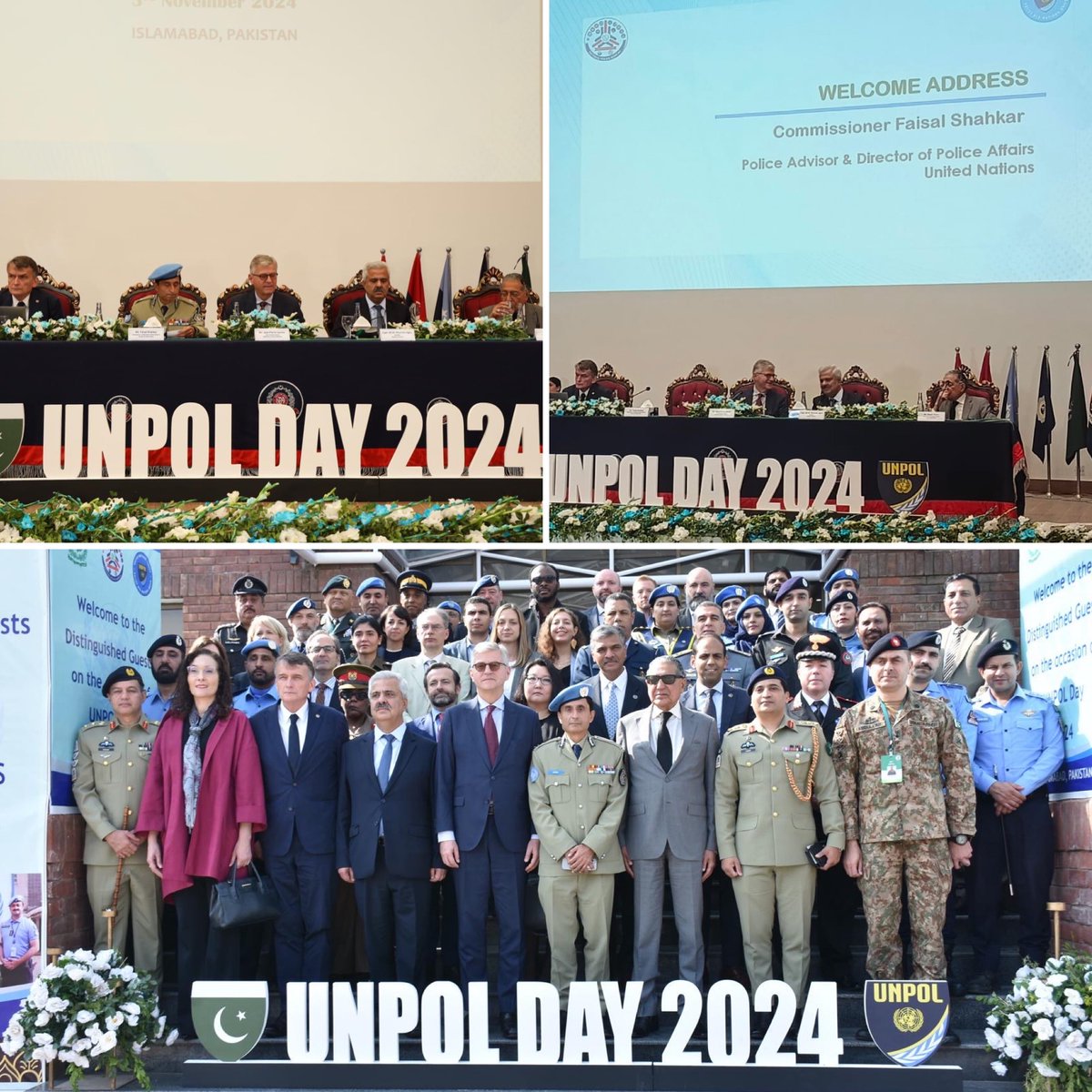 United Nations Police (@unpol) on Twitter photo .<a href="/UNPOL/">United Nations Police</a> Day 2024 took place in Islamabad during the <a href="/IAPTC_Assoc/">IAPTC</a> annual conference. For the 1st time in its history, the event was attended by USG <a href="/Lacroix_UN/">Jean-Pierre Lacroix</a>, together with UN Police Adviser, Commissioner Faisal Shahkar, and senior Pakistani officials. 👉youtube.com/live/KOZJlDwop… .<a href="/UNPOL/">United Nations Police</a> Day 2024 took place in Islamabad during the <a href="/IAPTC_Assoc/">IAPTC</a> annual conference. For the 1st time in its history, the event was attended by USG <a href="/Lacroix_UN/">Jean-Pierre Lacroix</a>, together with UN Police Adviser, Commissioner Faisal Shahkar, and senior Pakistani officials. 👉youtube.com/live/KOZJlDwop…